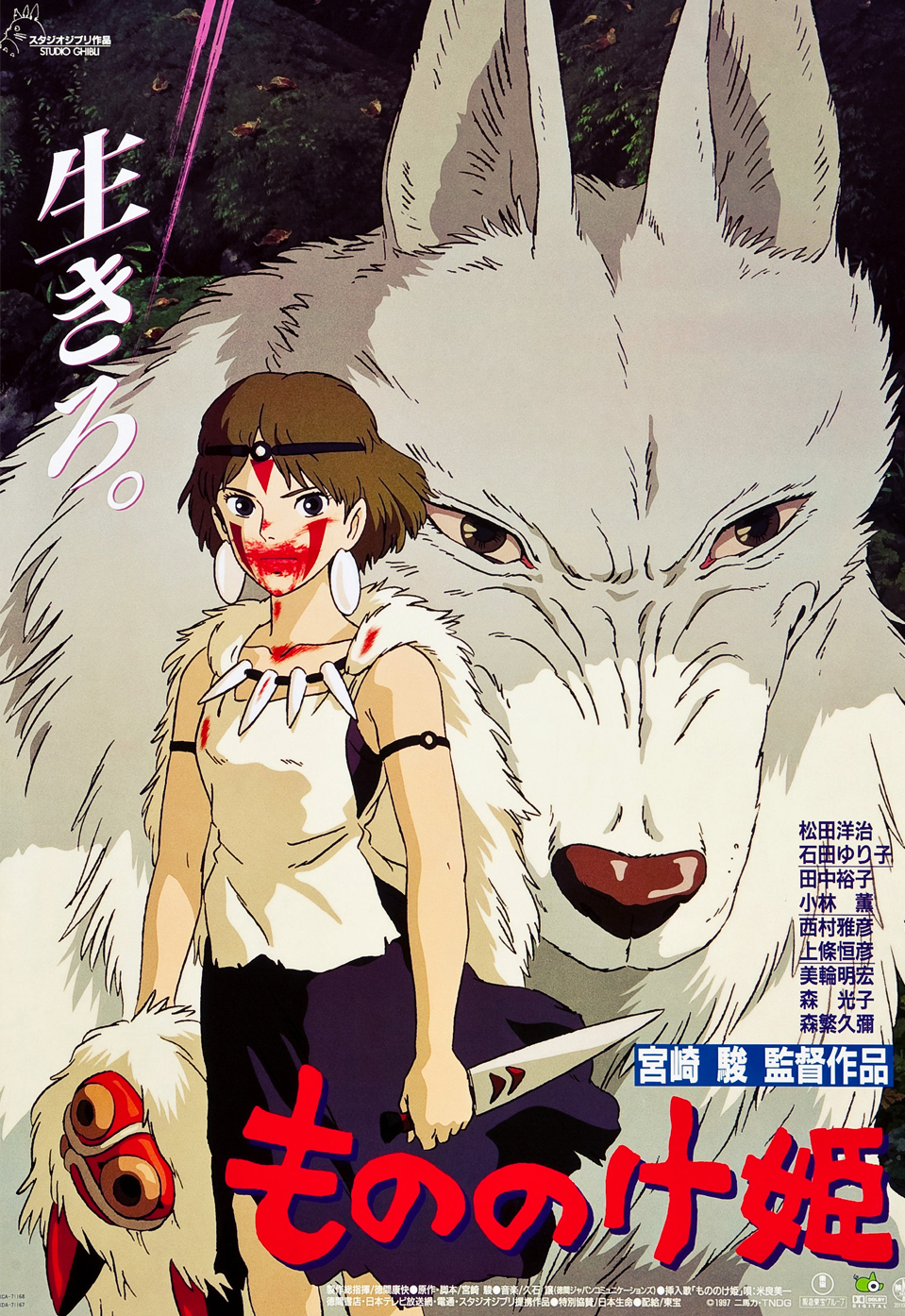 Screening, Princess Mononoke (もののけ姫, 1997) | Kids Out and